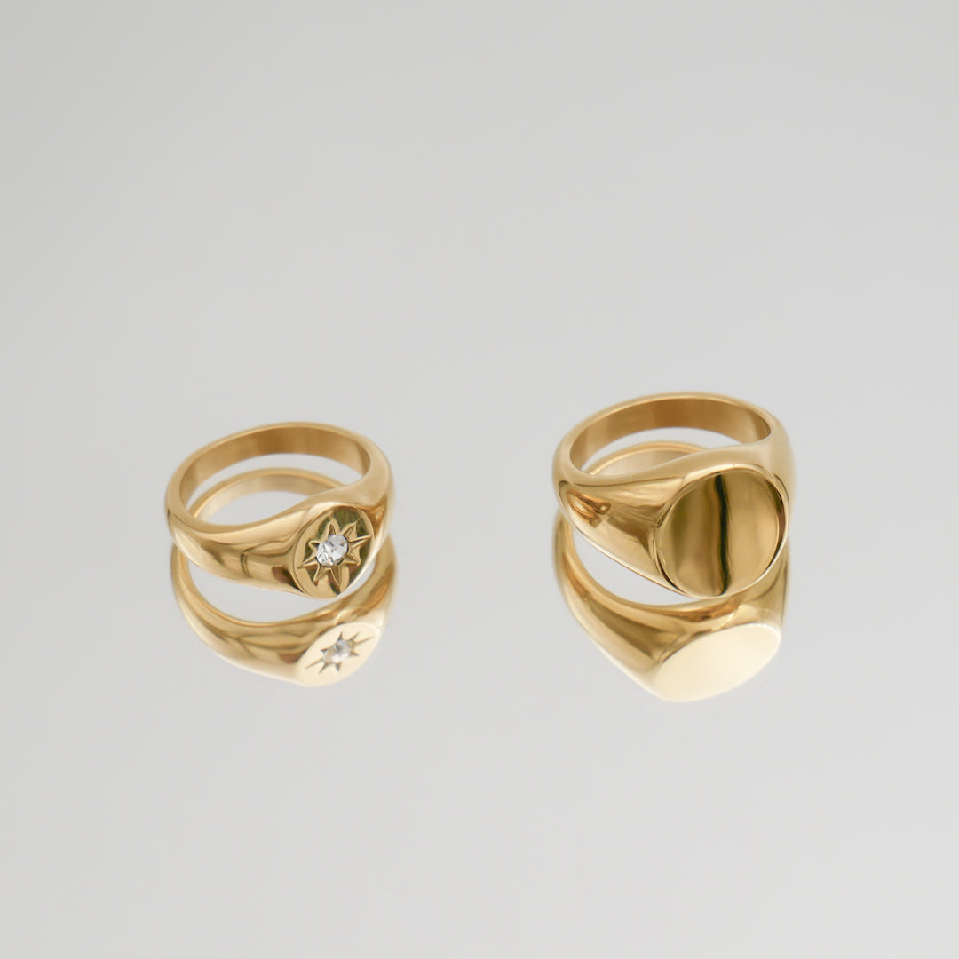 Starlight Signet Ring