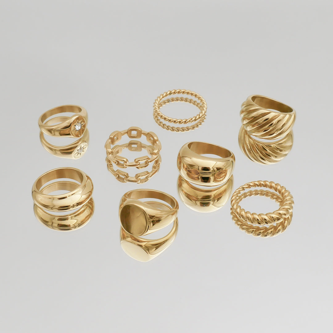 Tia Twisted Ring