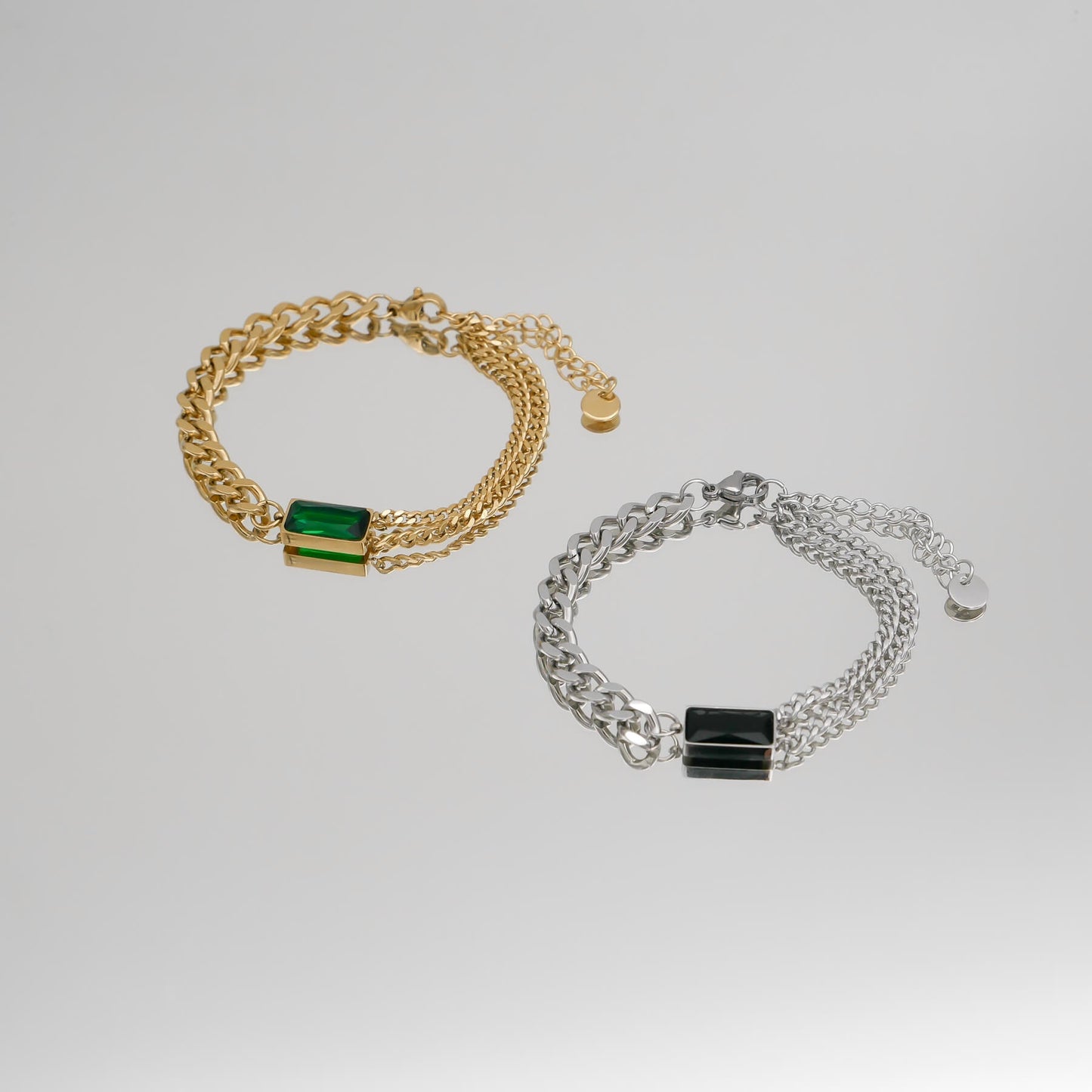 Callie Cuban Contrast Bracelet