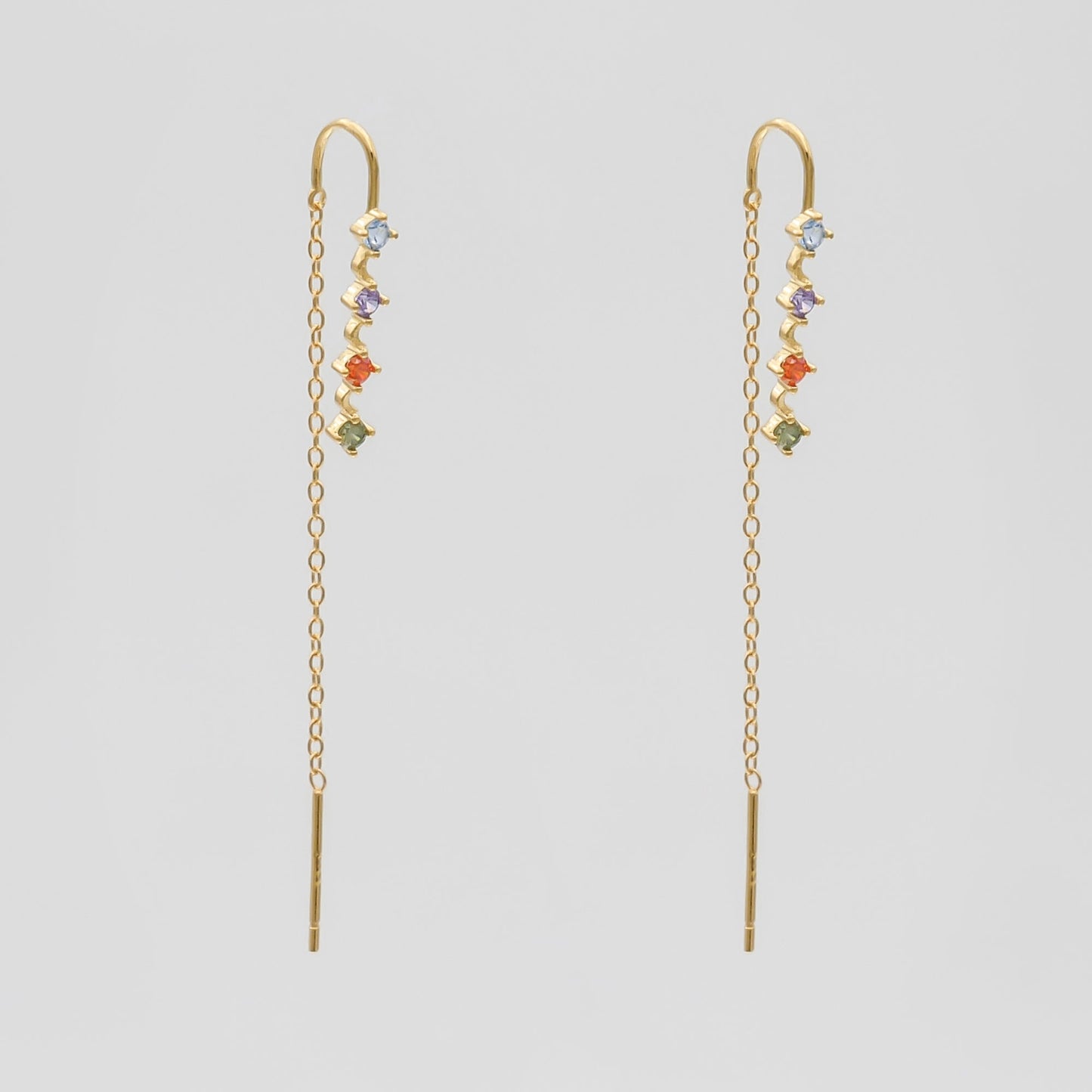 CZ Drop earrings