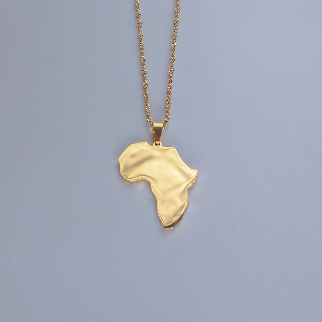 Africa Gold Filled Necklace