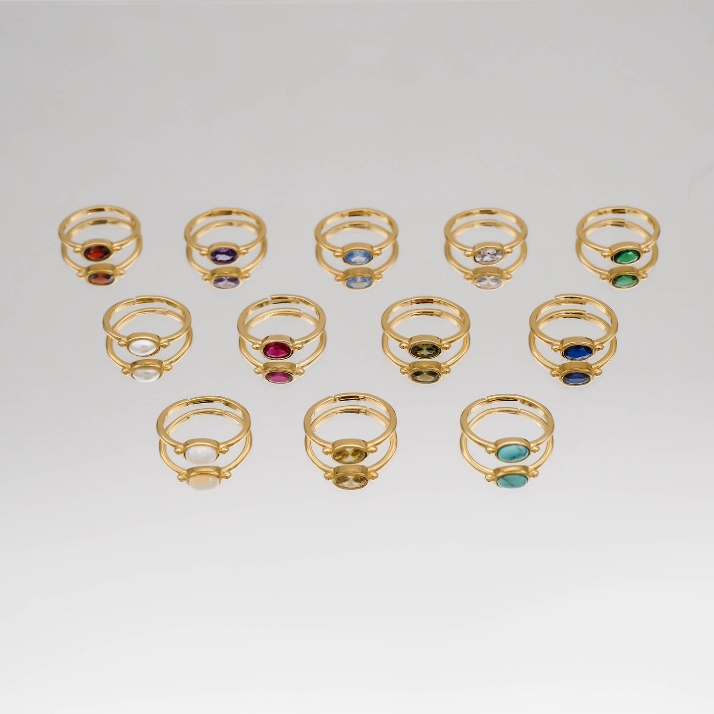 Birthstone Ring | Gold