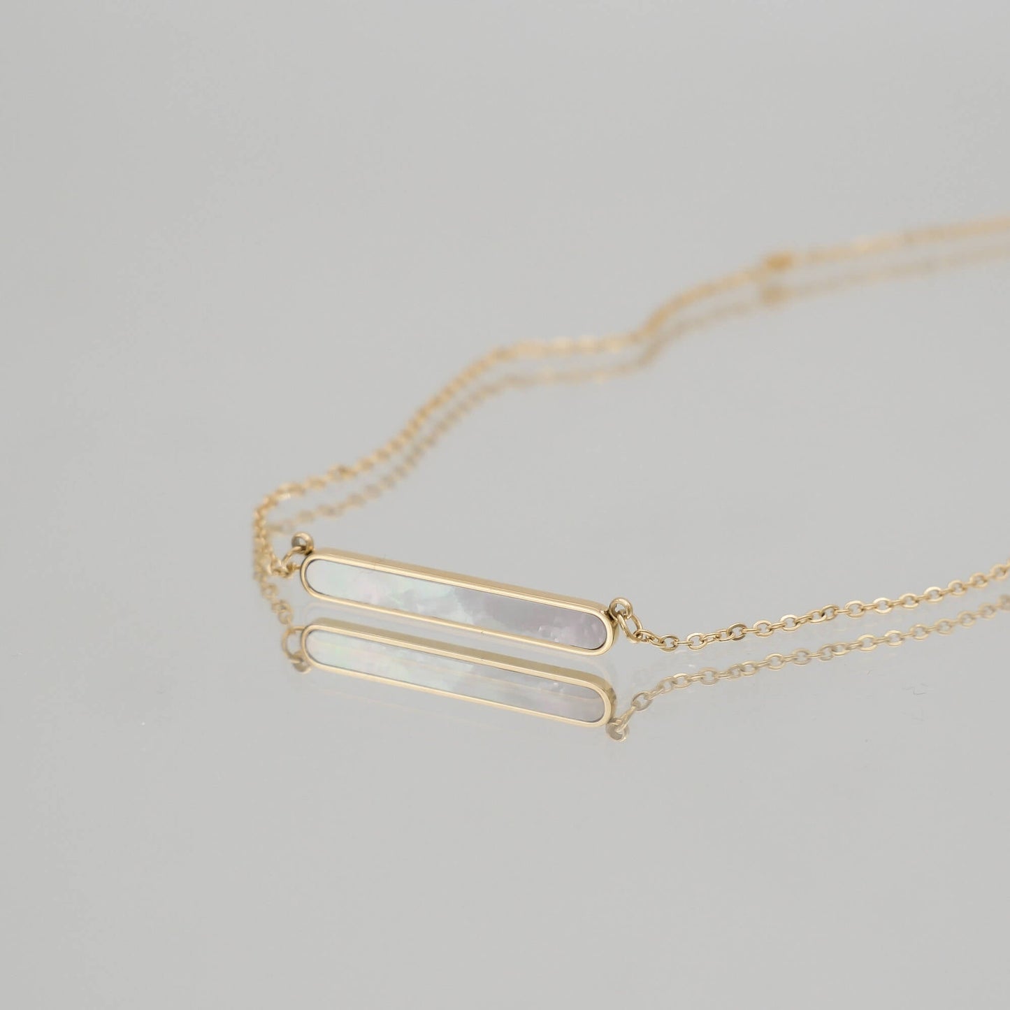 Amaya Opal Bar Necklace