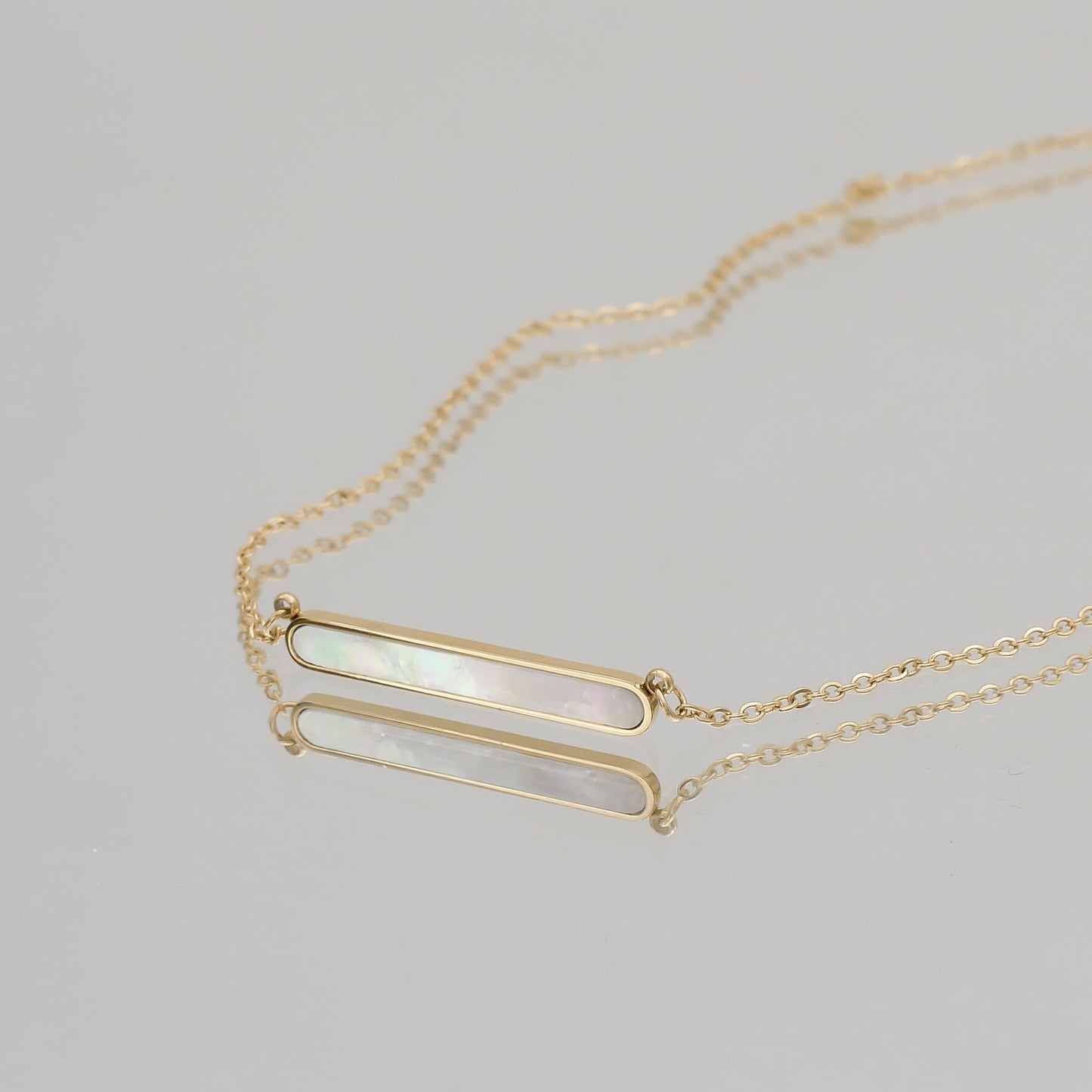 Amaya Opal Bar Necklace