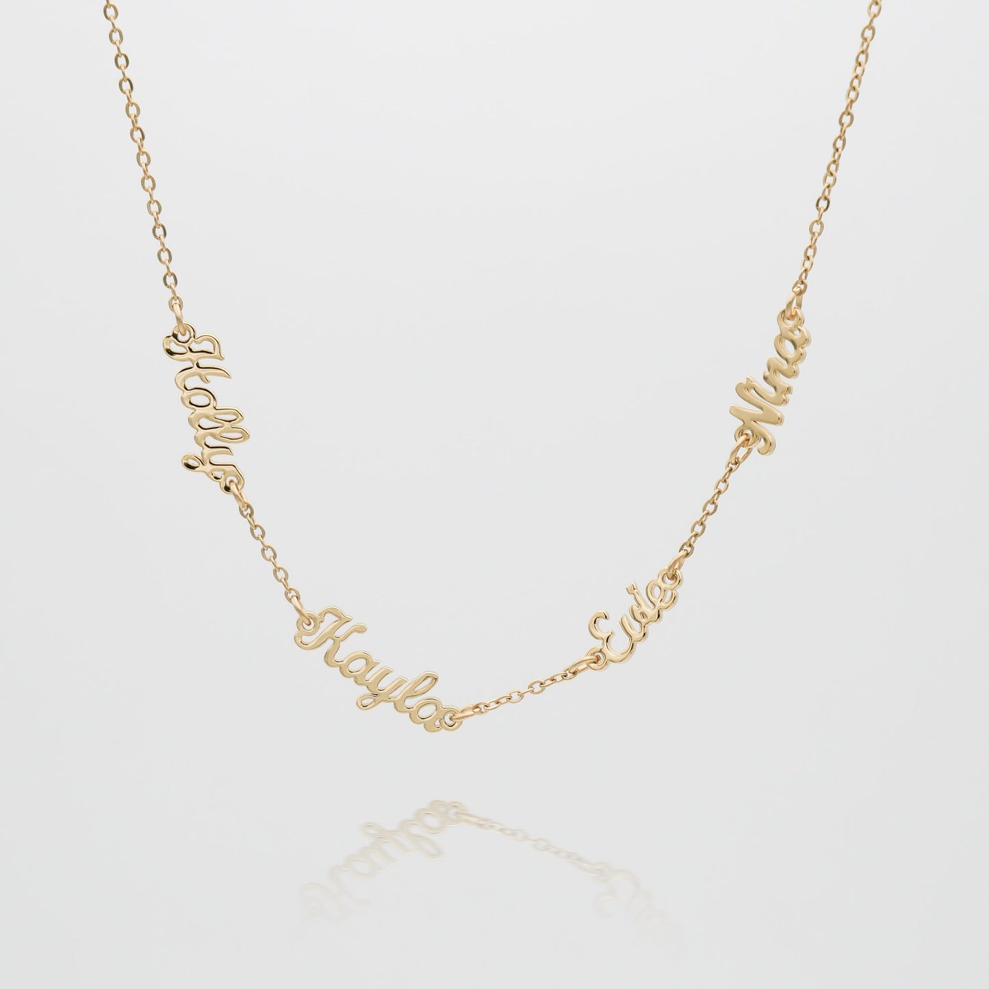 Miami Multiple Name Necklace