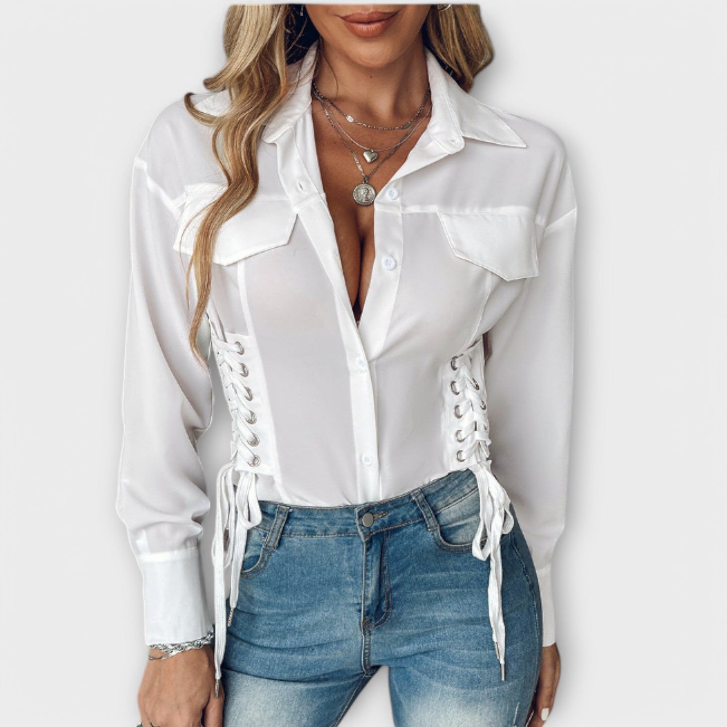 Natalie - Camicia a maniche lunghe