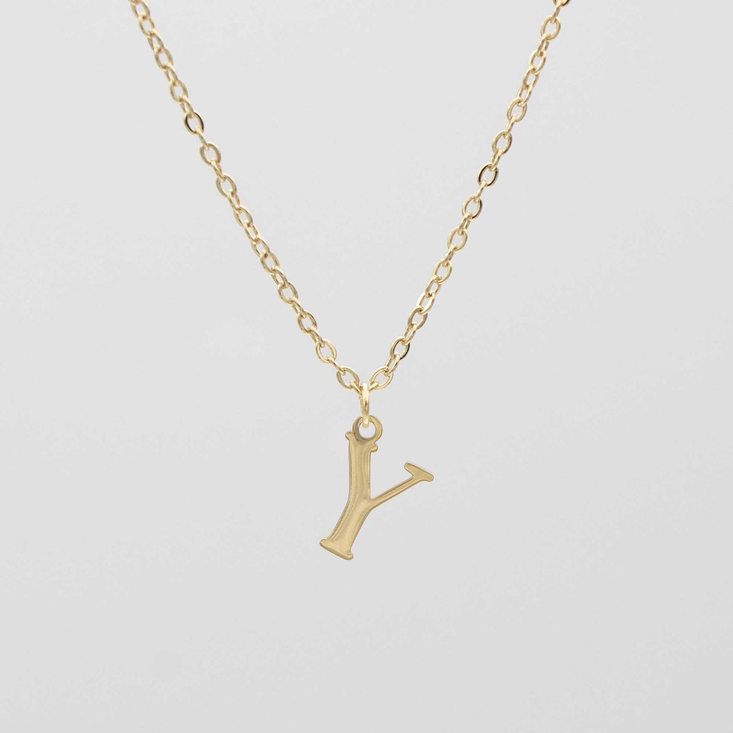 Dubai Initial Necklace