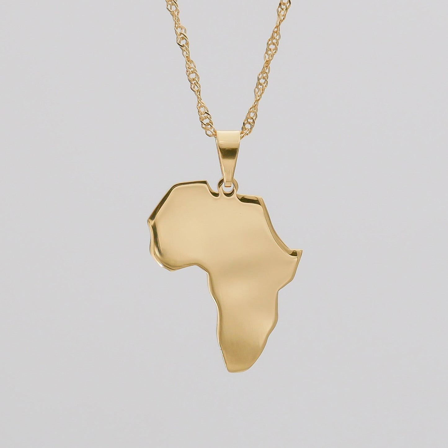 Africa Gold Filled Necklace