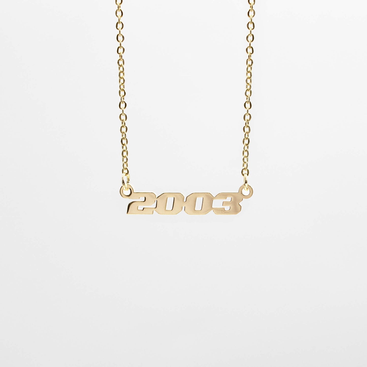 Birth Year Action Necklace