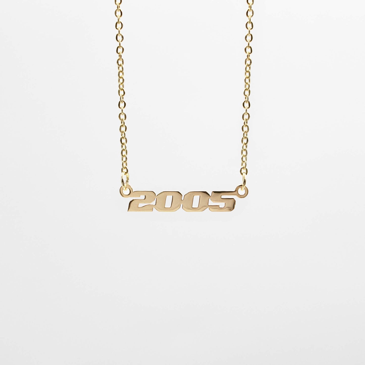 Birth Year Action Necklace