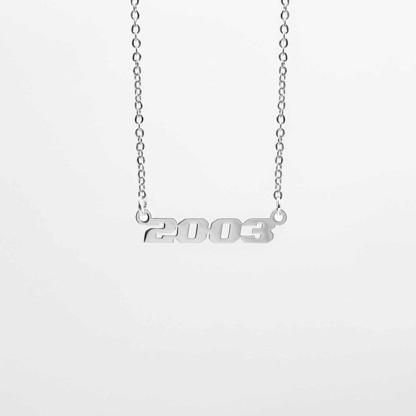 Birth Year Action Necklace