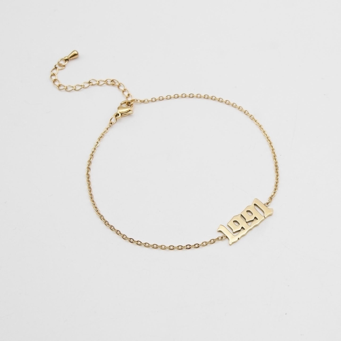 Birth Year Anklet