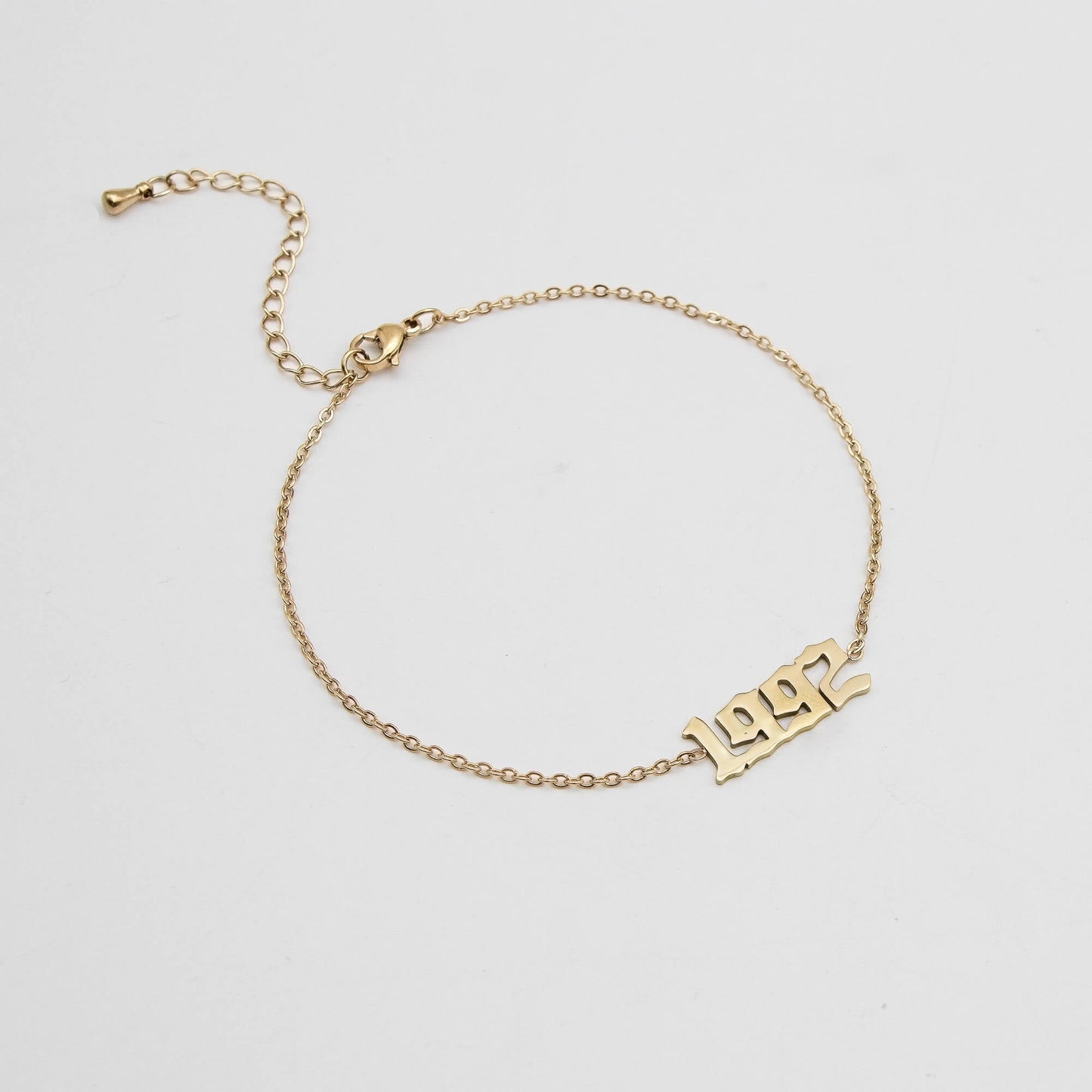 Birth Year Anklet
