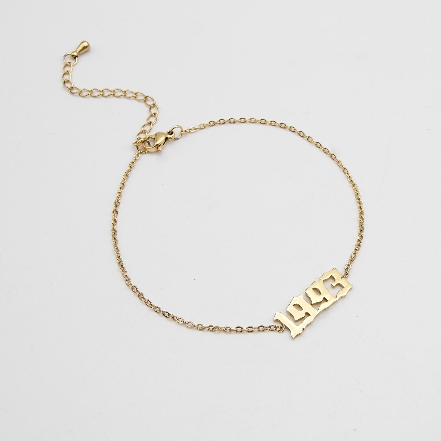 Birth Year Anklet