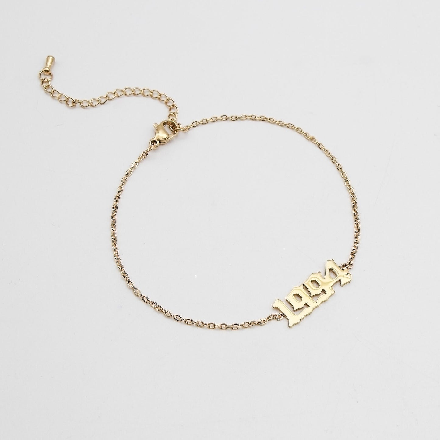 Birth Year Anklet