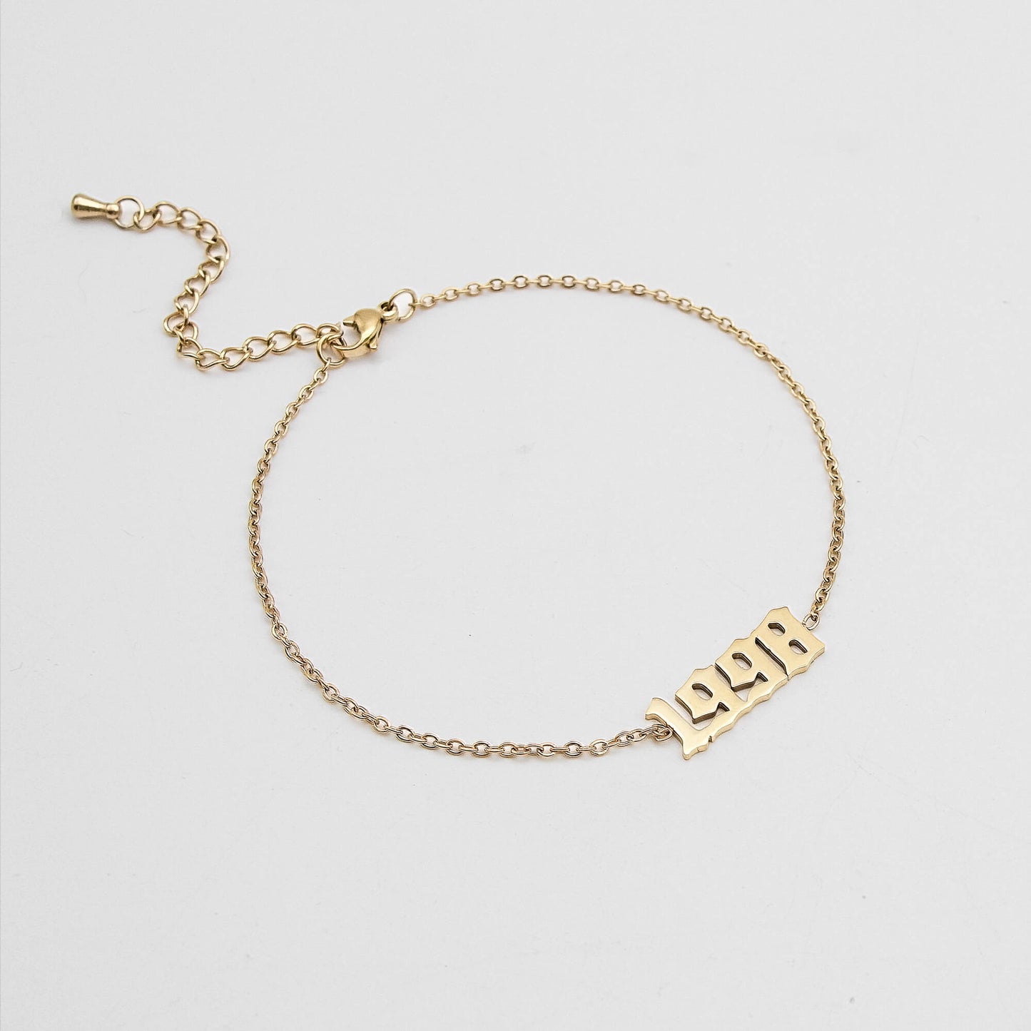 Birth Year Anklet