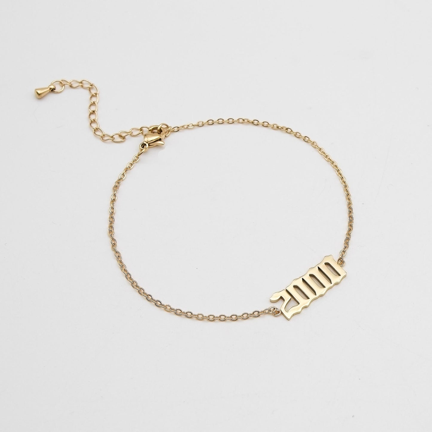 Birth Year Anklet