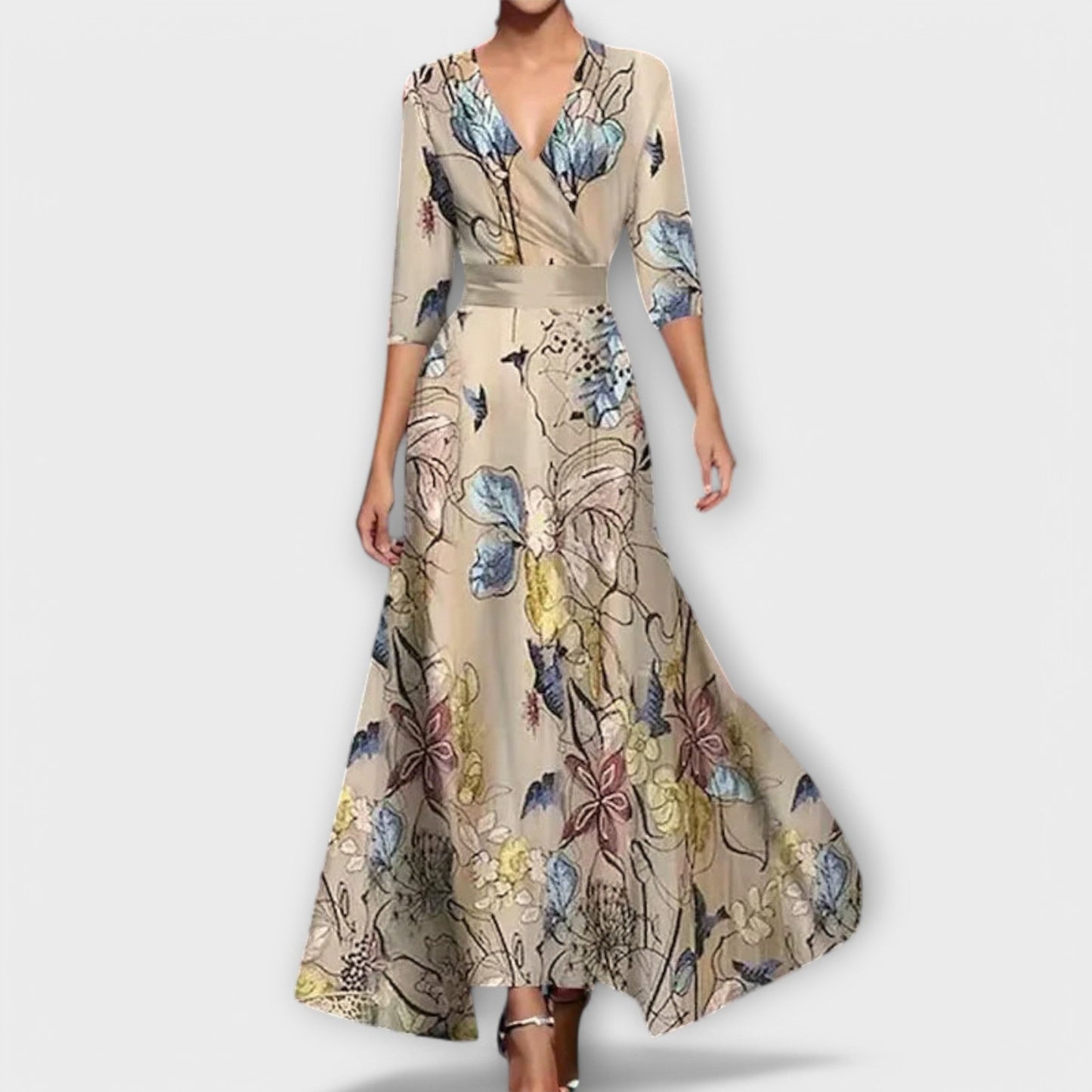 Alma ™️ - Abito da donna elegante con design a maniche