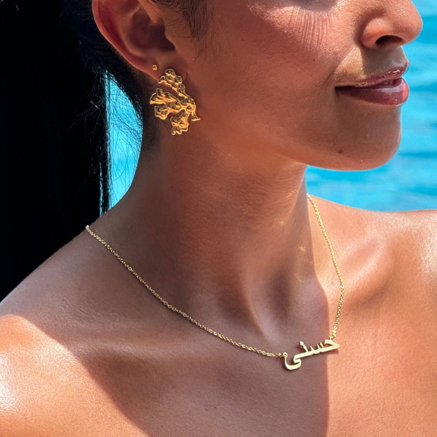 Zeina Coral Earrings