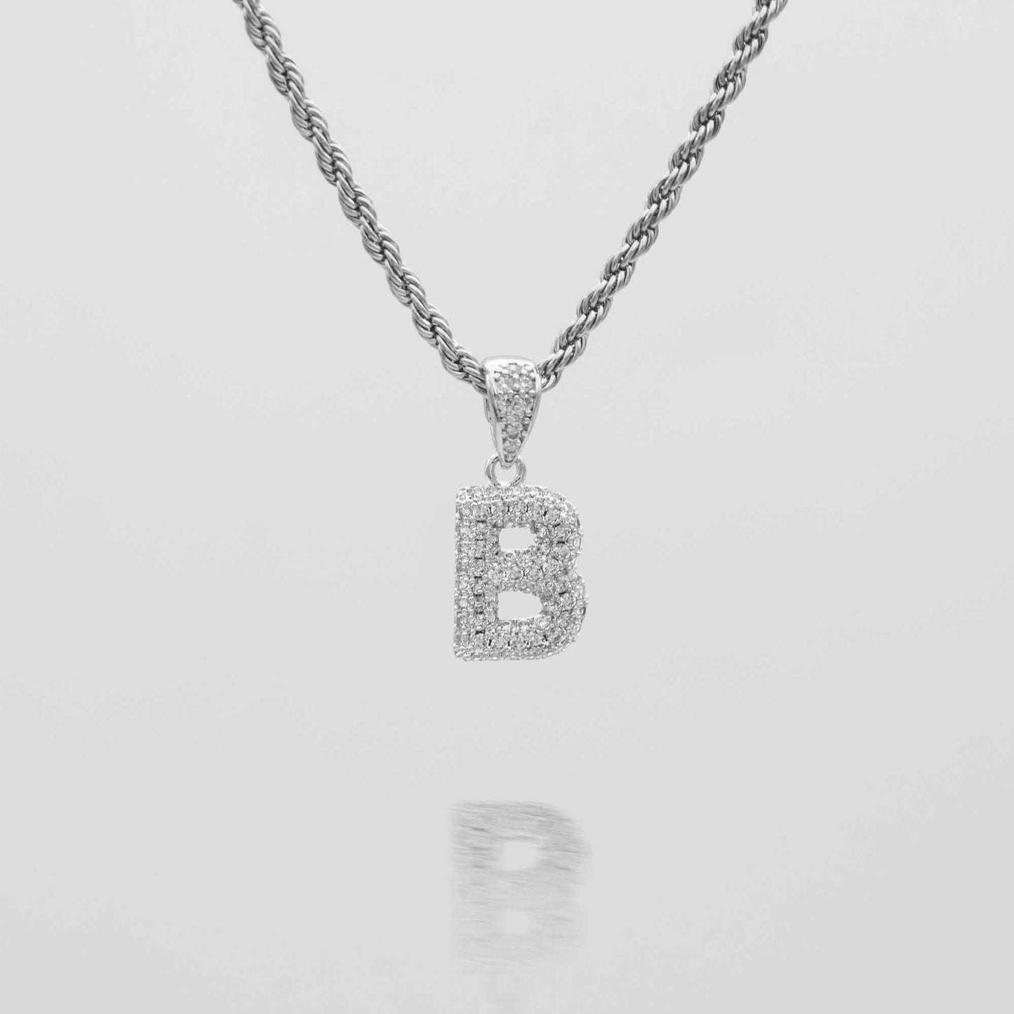 ICY Mini Bubble Initial Necklace