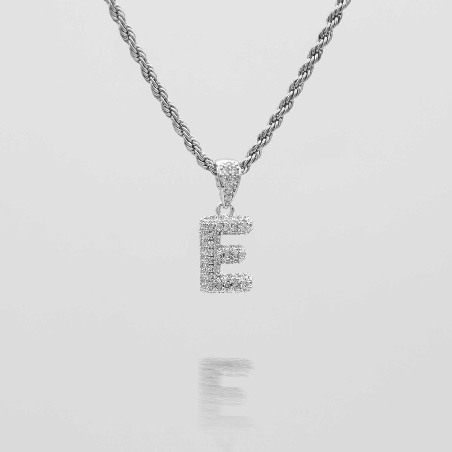 ICY Mini Bubble Initial Necklace