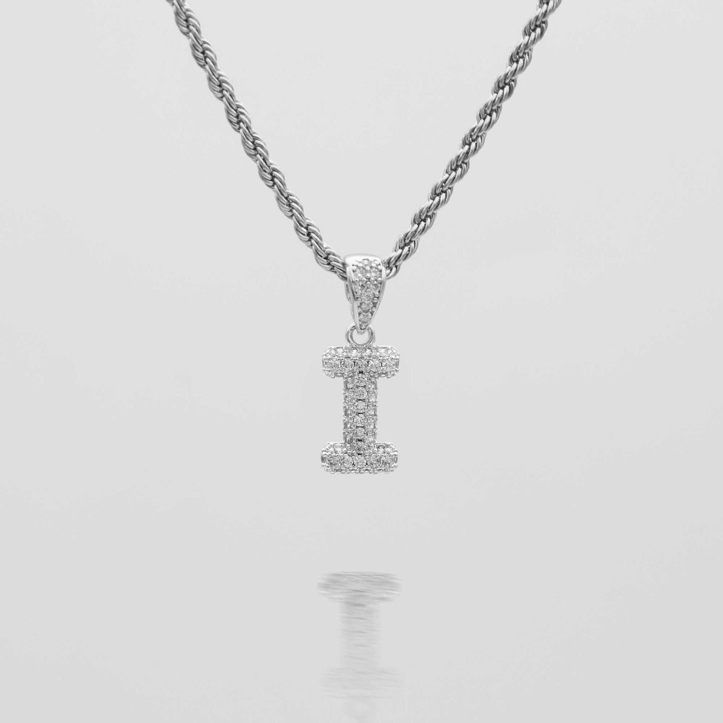 ICY Mini Bubble Initial Necklace