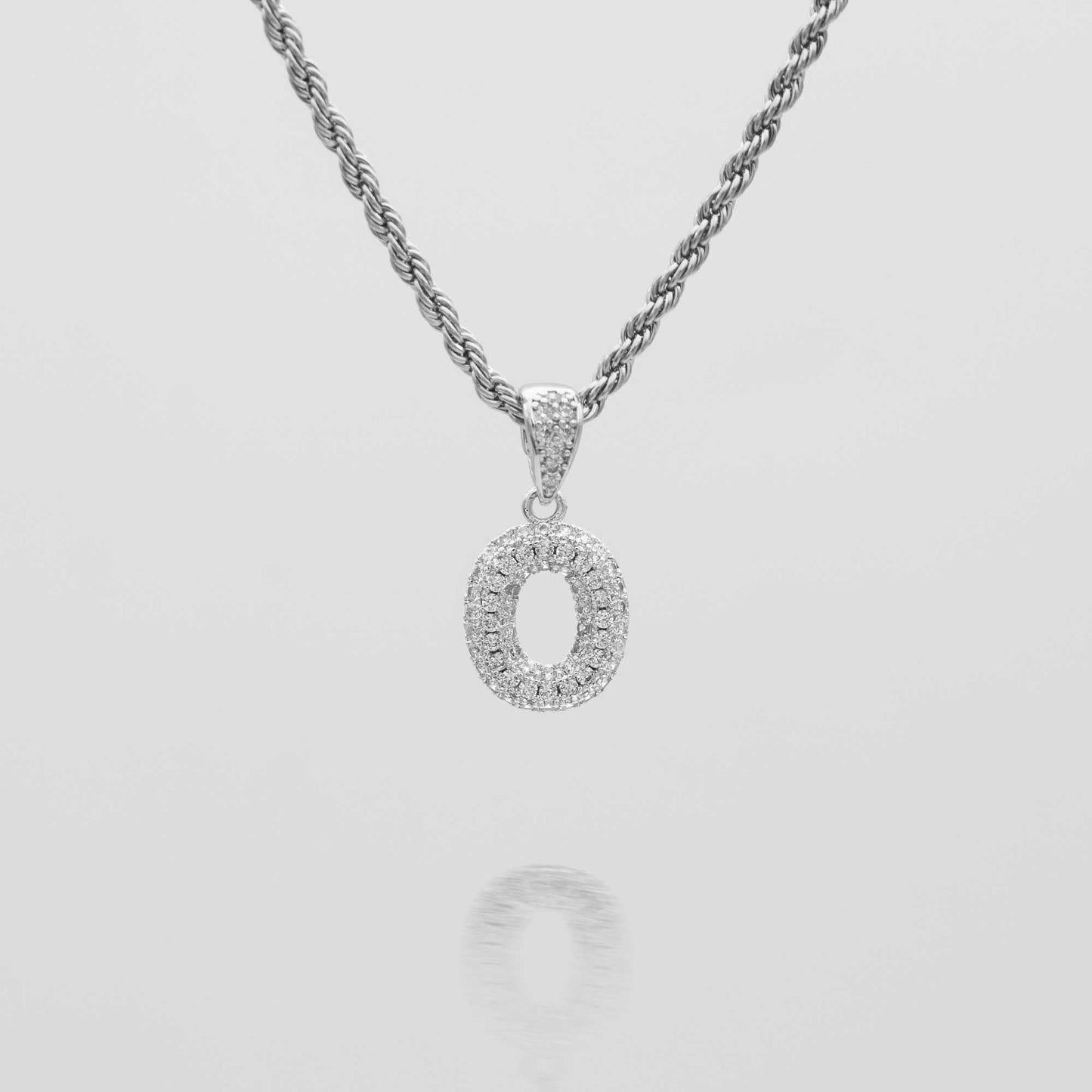 ICY Mini Bubble Initial Necklace