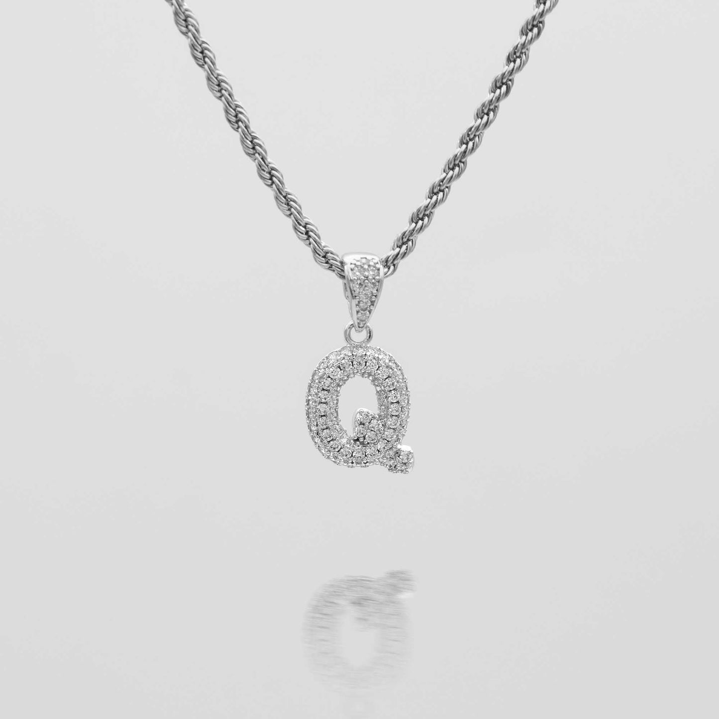 ICY Mini Bubble Initial Necklace