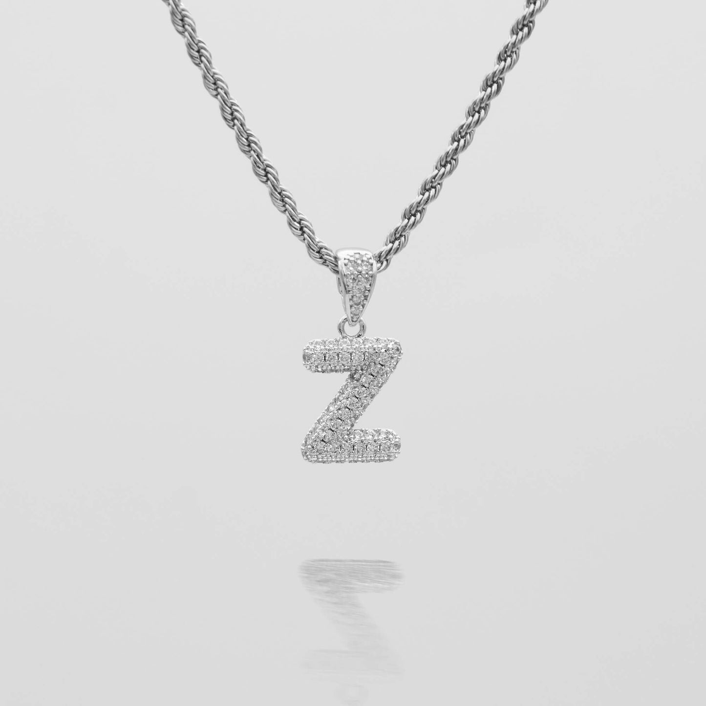 ICY Mini Bubble Initial Necklace