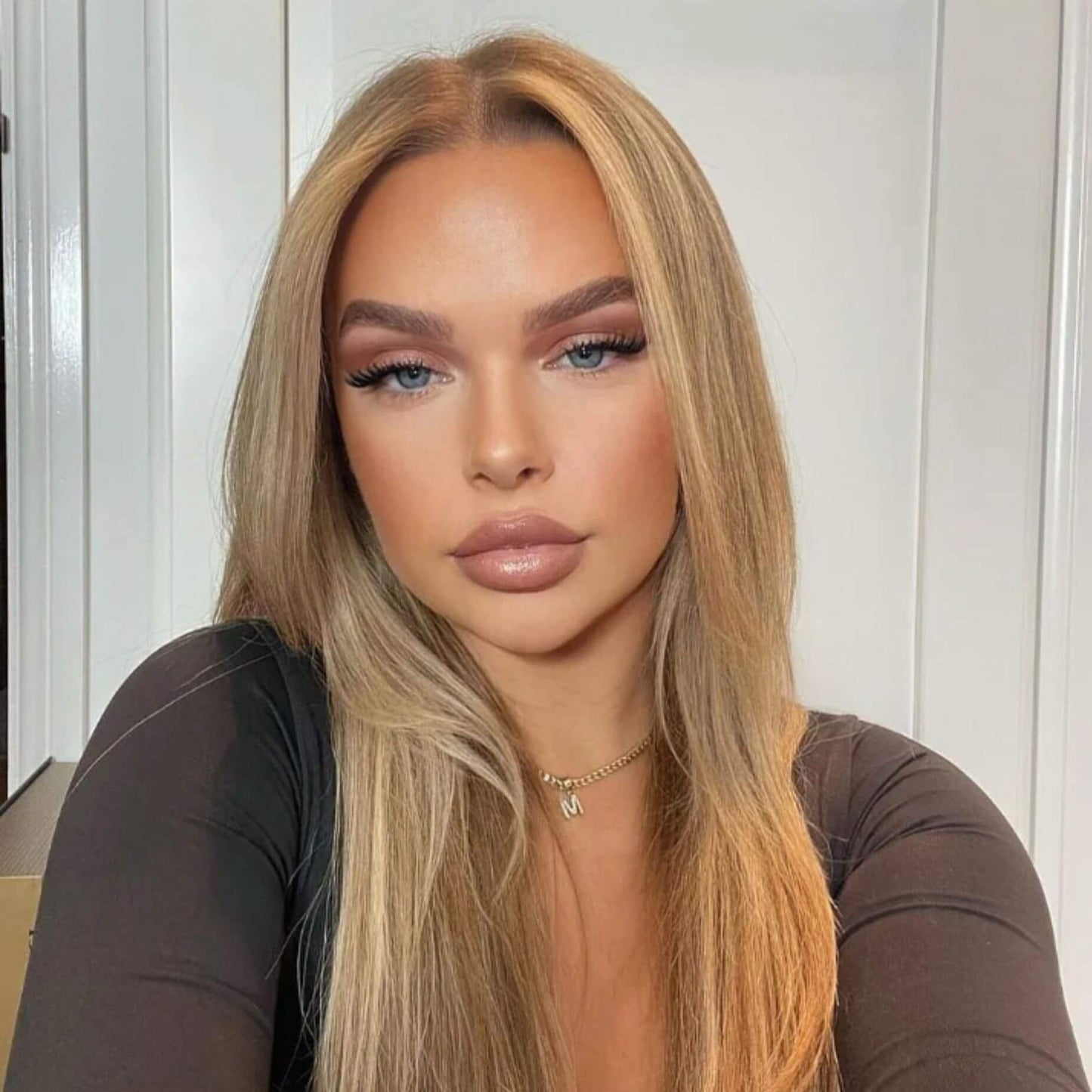 ICY Initial Necklace | Cuban