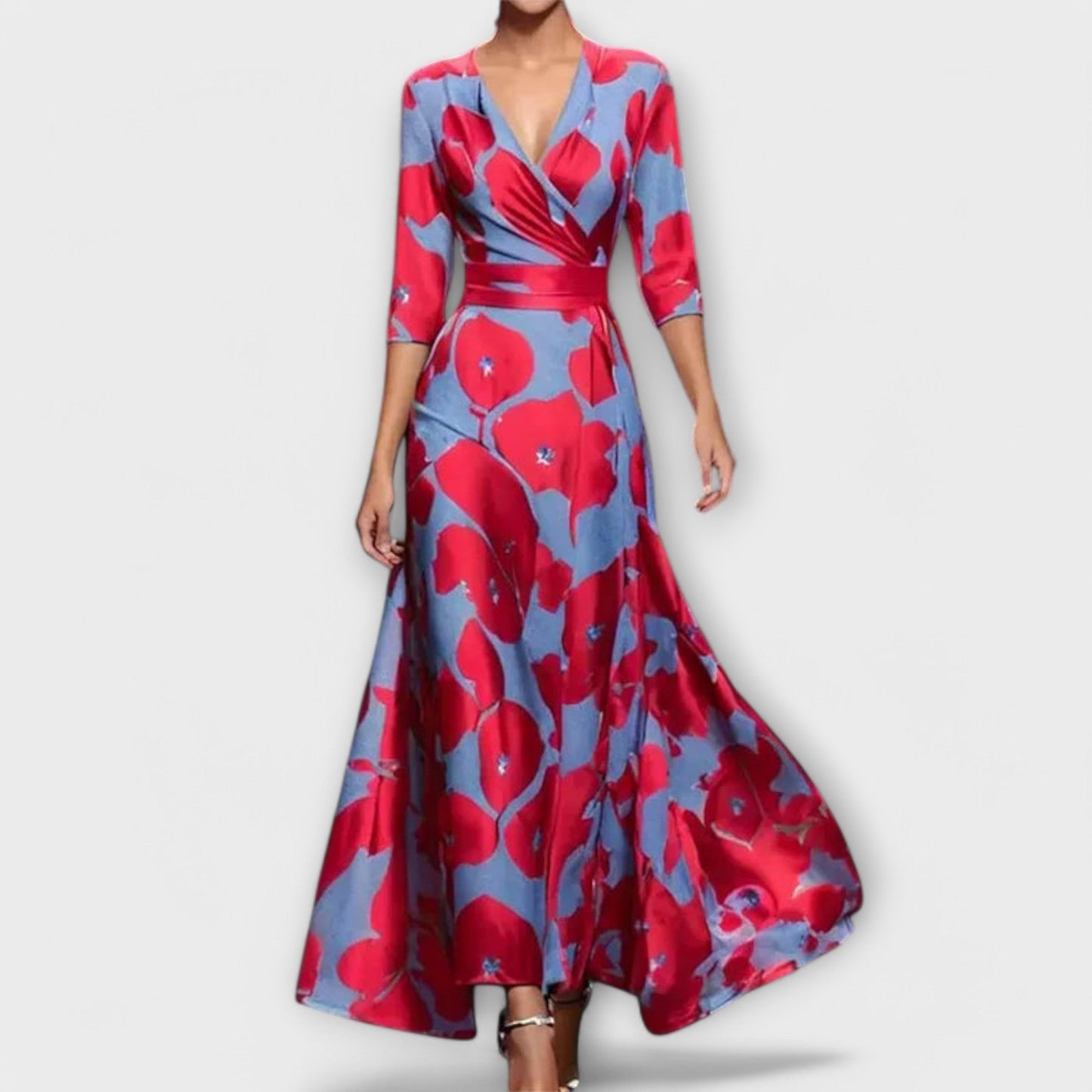 Alma ™️ - Abito da donna elegante con design a maniche