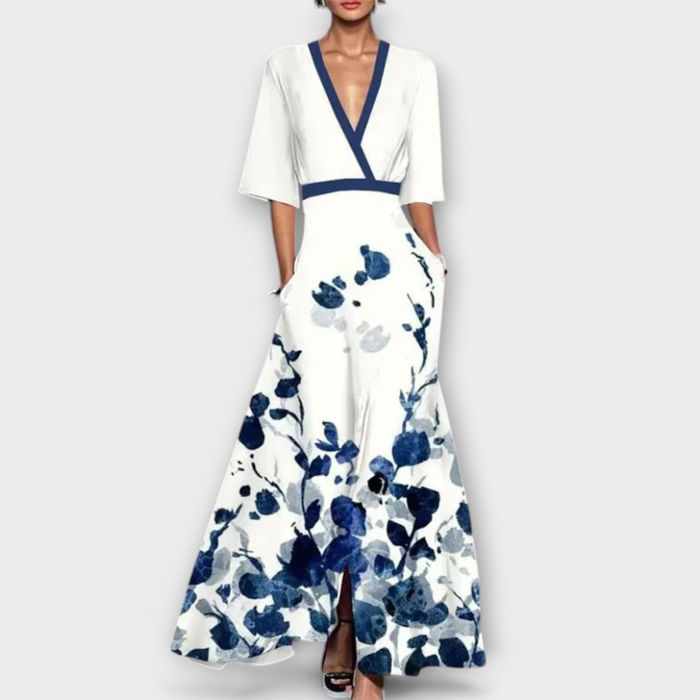 Alma ™️ - Abito da donna elegante con design a maniche