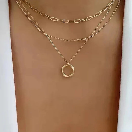 Avine – Collana retro in oro