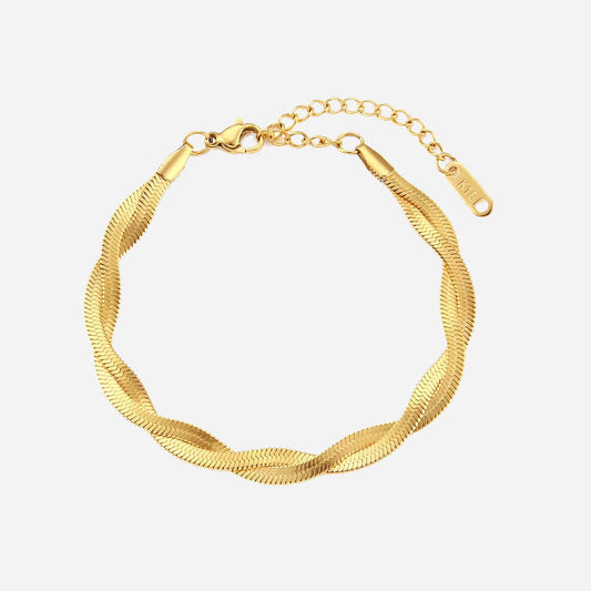 Madiorelle | Bracciale Attorcigliato in Oro 18K