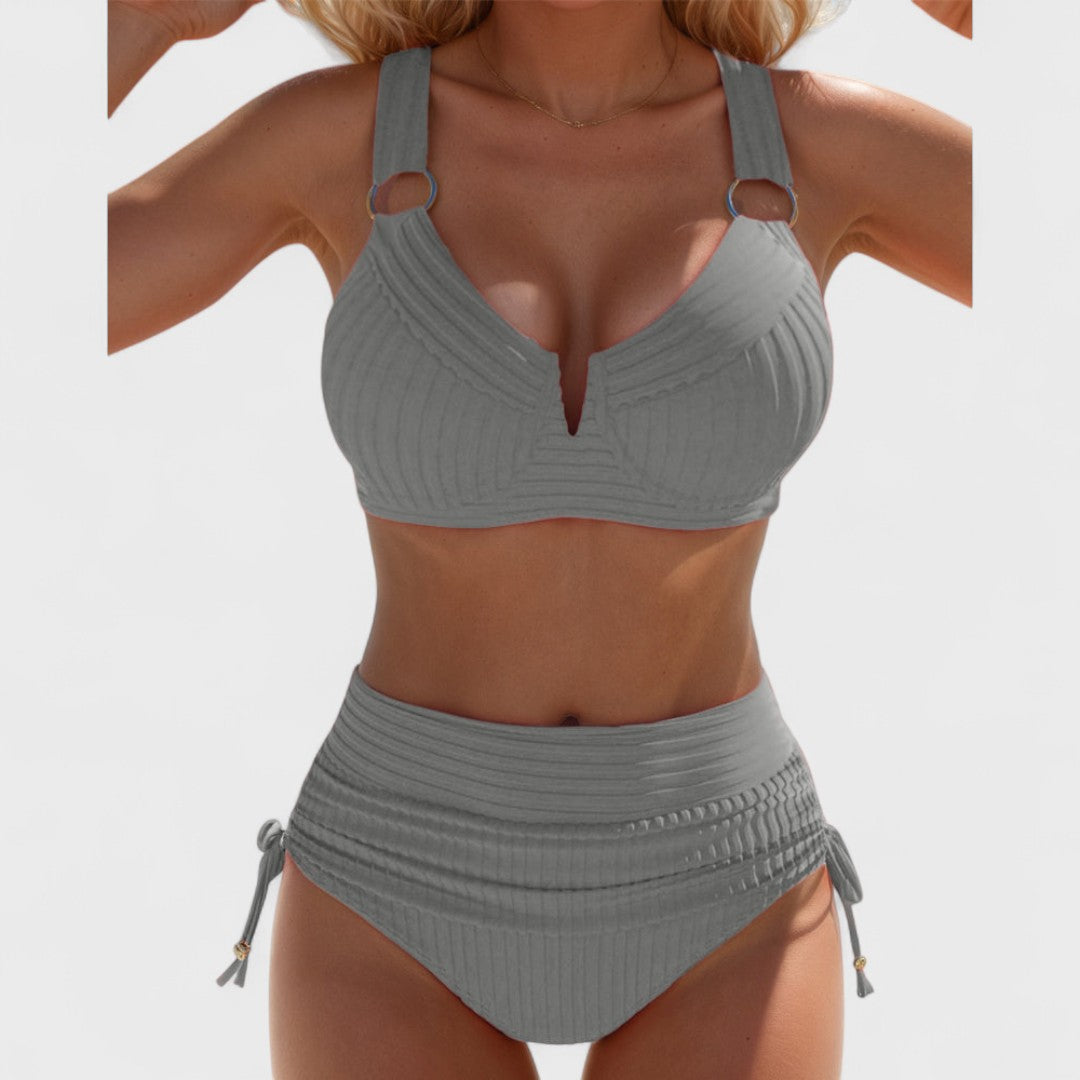 Laluna - Set bikini seducente con slip a vita alta