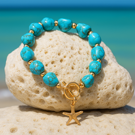 Wade - Bracciale in blu mare