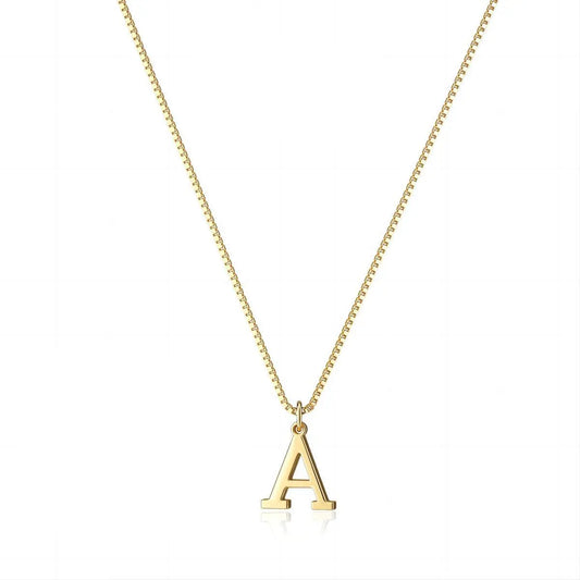Enzhalynne | Collana con Iniziali in Oro 18K