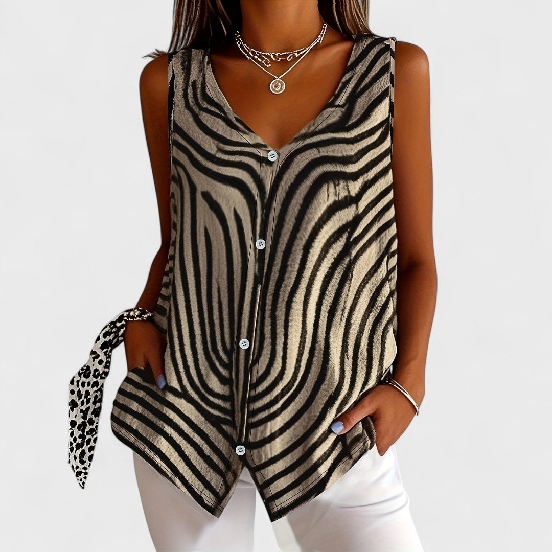 Moon - Camicetta dal motivo intramontabile