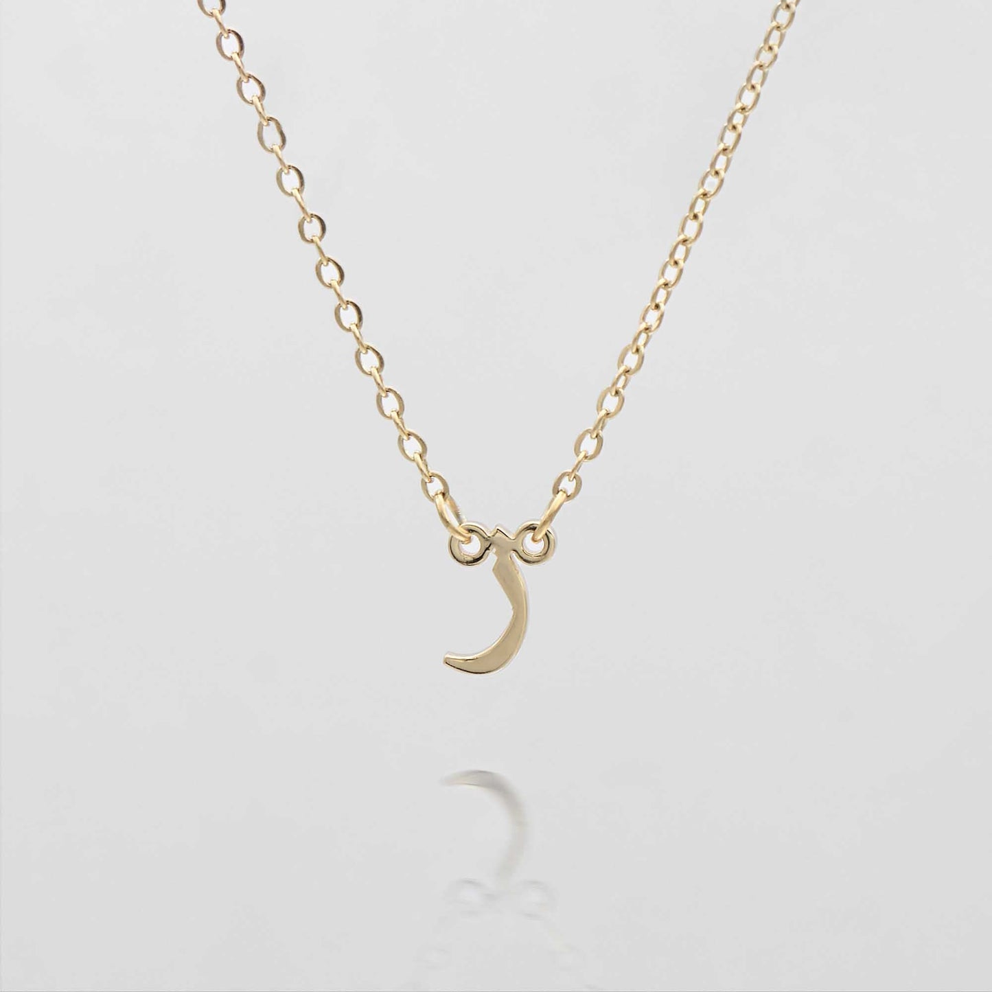 Arabic Initial Necklace