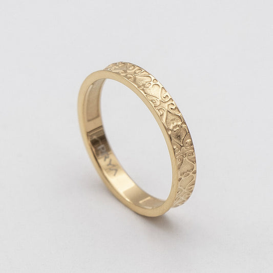 Aurora Celtic Pattern Ring