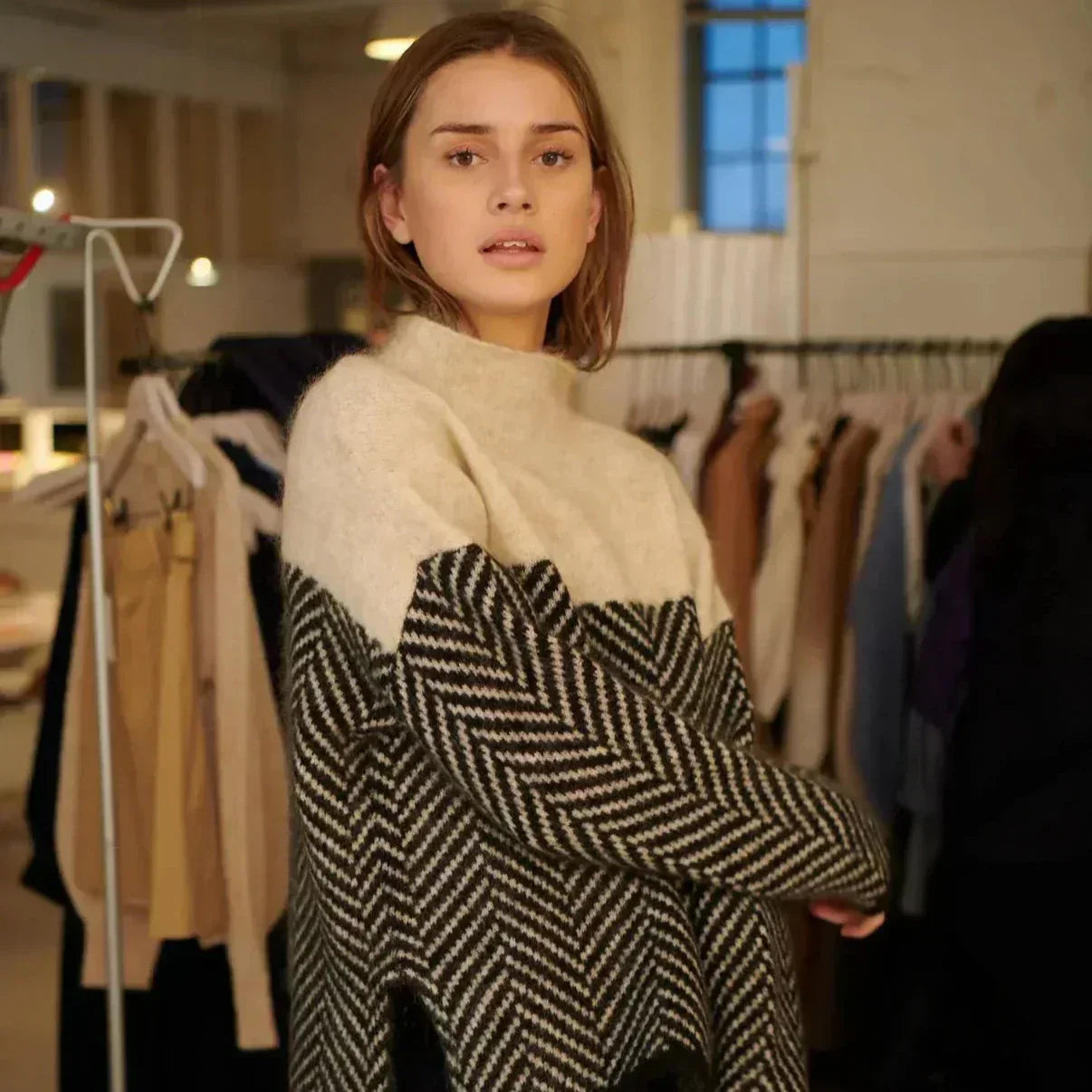 Isabelle - Maglione a Collo Alto