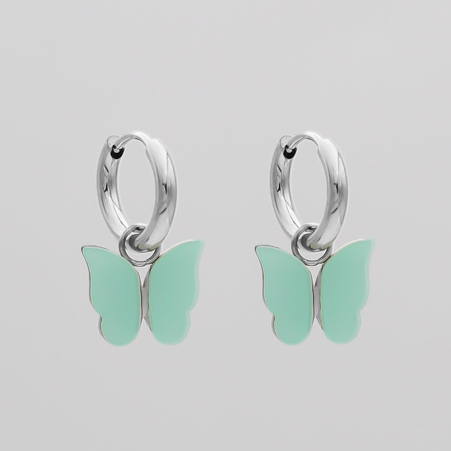 Butterfly Huggie Earrings