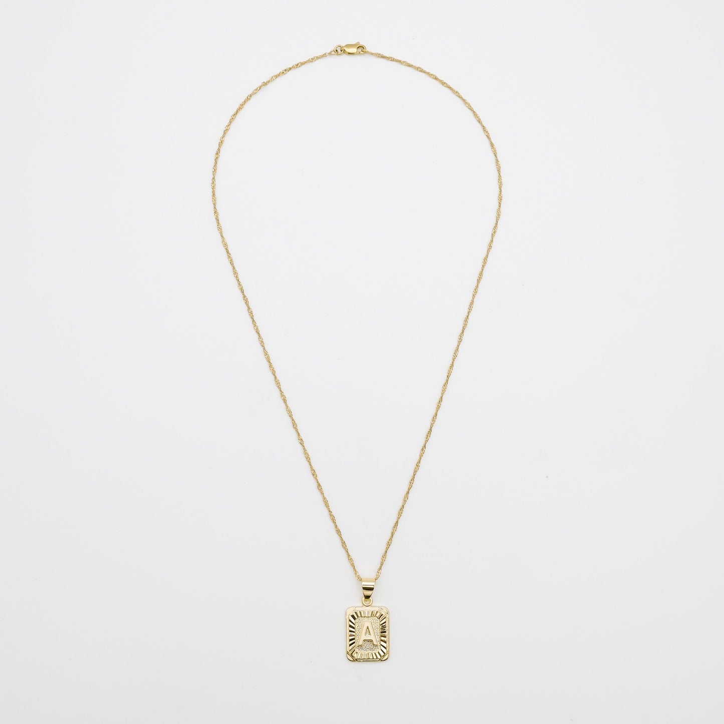 Classic Initial Necklace