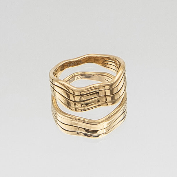 Esme Triple Wave Ring