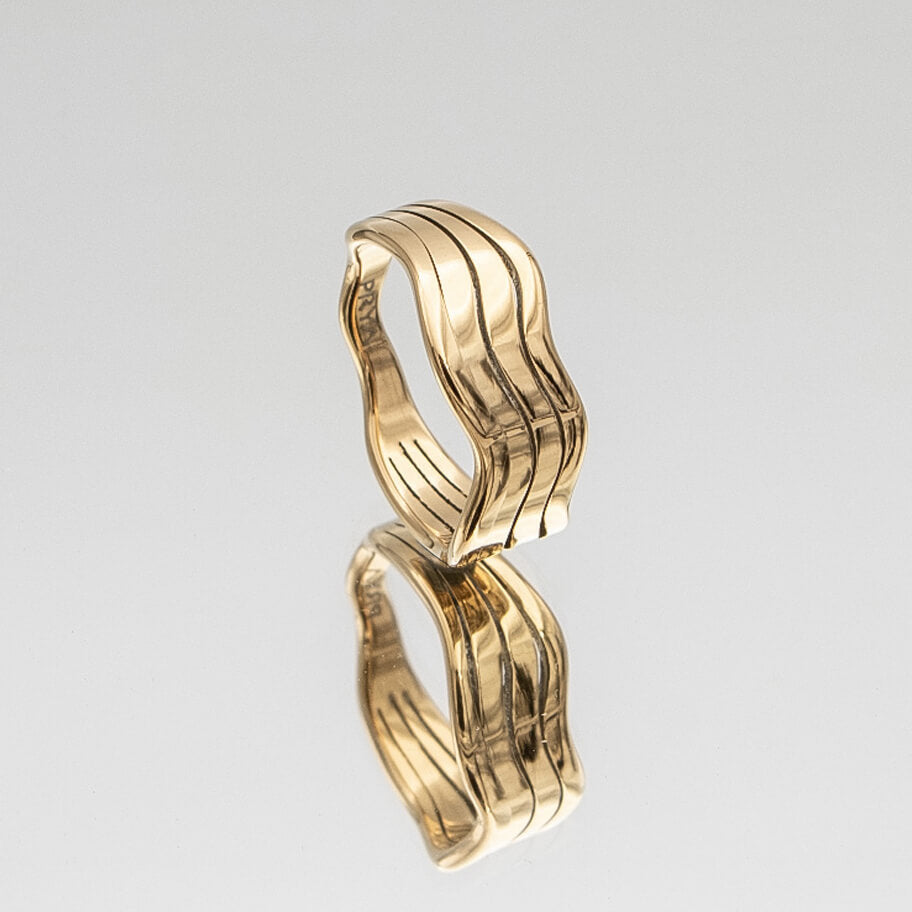 Esme Triple Wave Ring