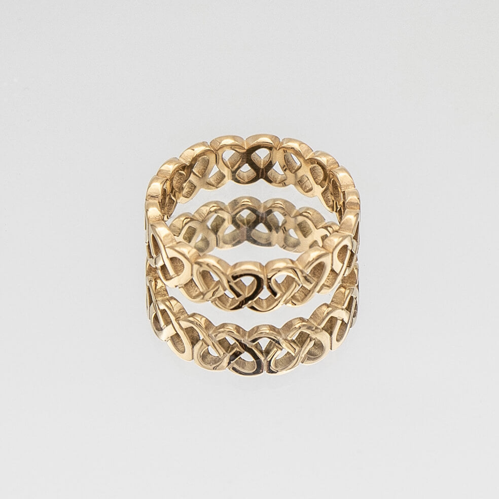 Hallie Heart Knot Ring