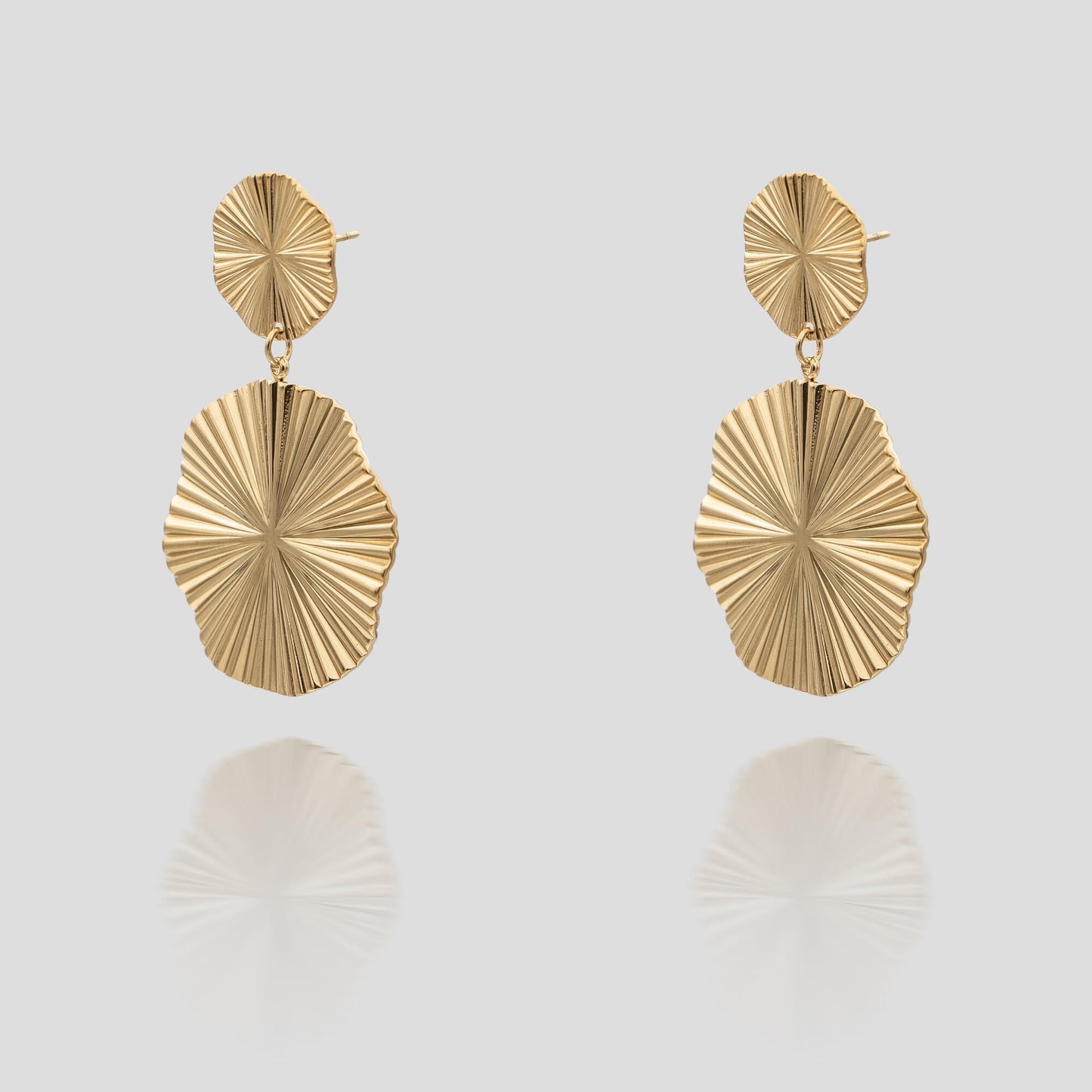 Hina Geometric Drop Earrings