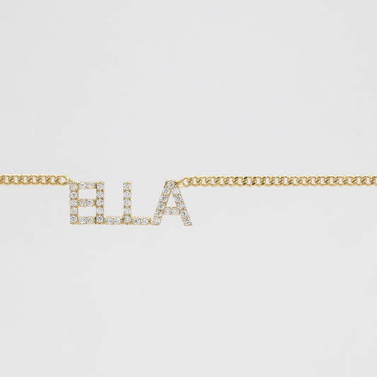 ICY Classic Custom Name Belly Chain