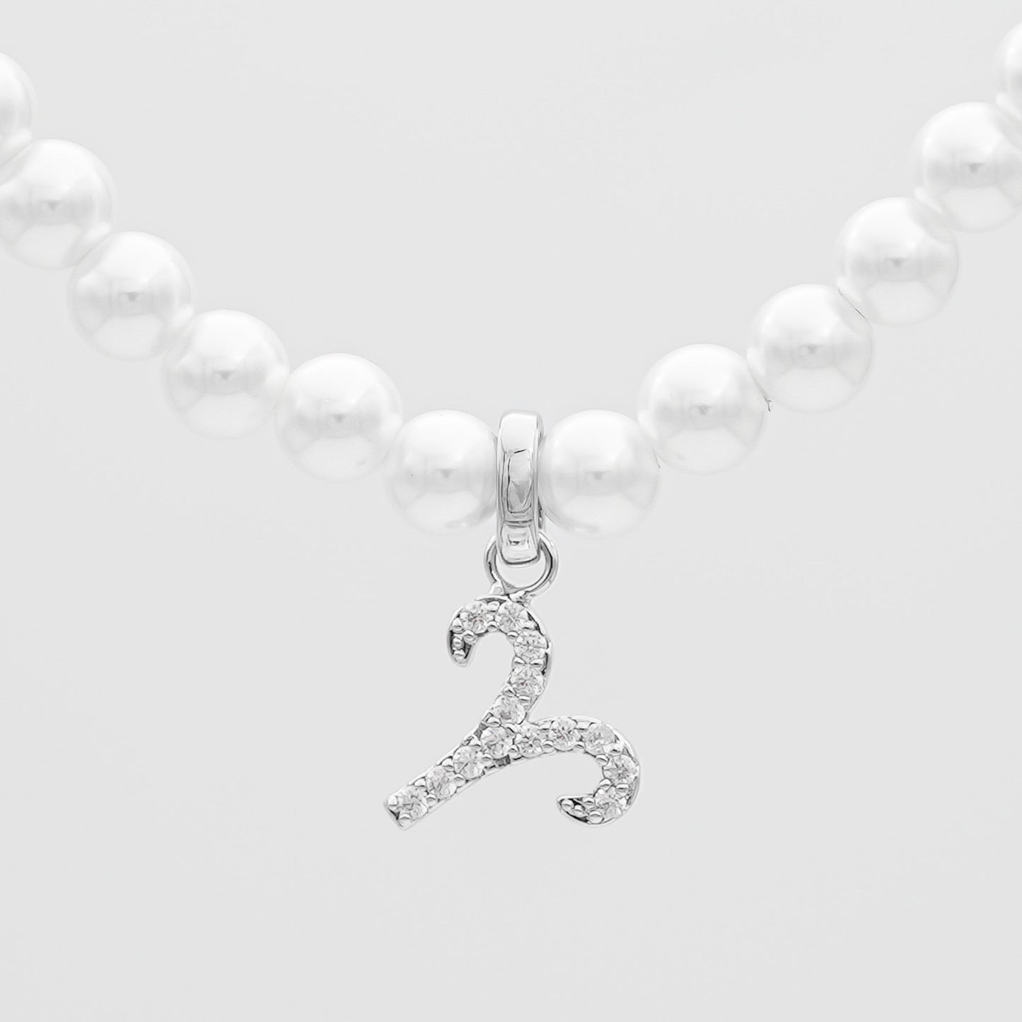 ICY Pearl Zodiac Necklace