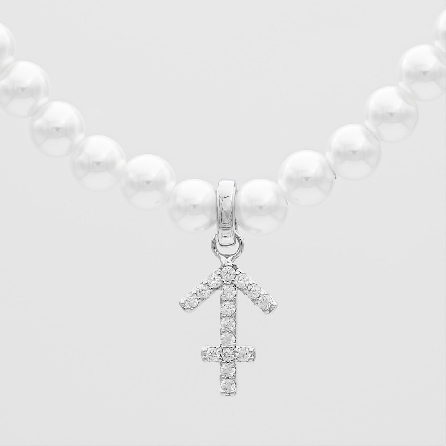 ICY Pearl Zodiac Necklace